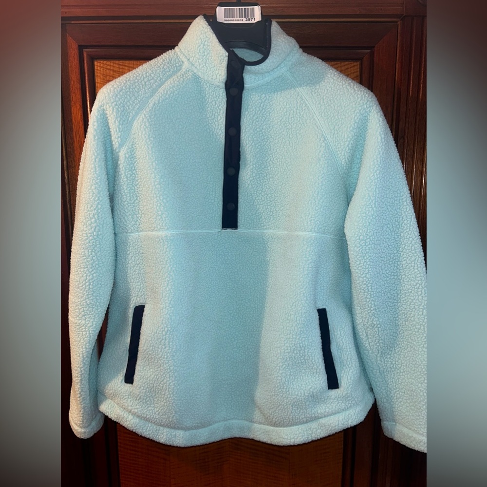 Vineyard Vines Women’s Snap Placket Sherpa Pullover